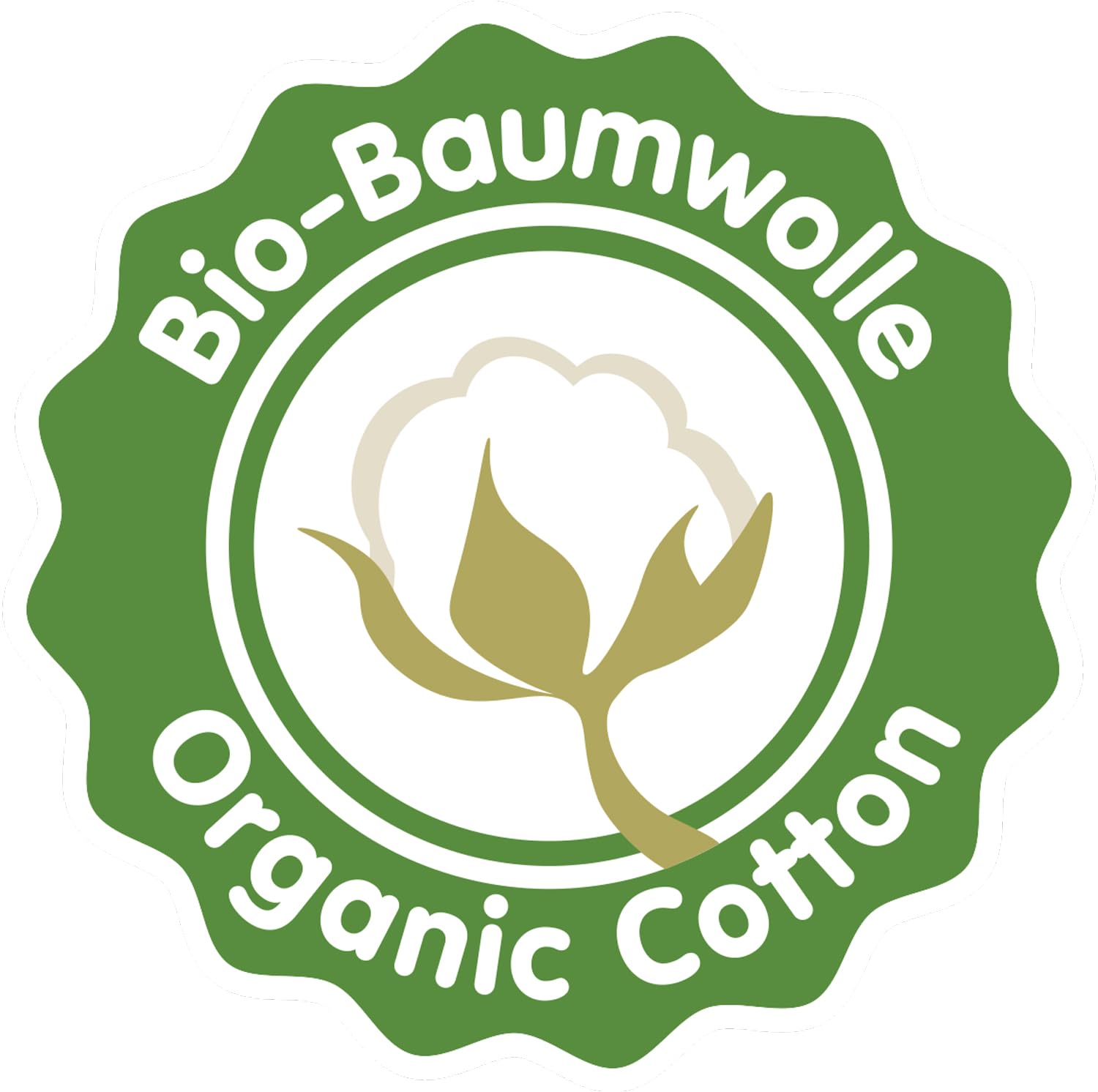 Heless 1416 - Ubranka dla lalek wykonane w 100% z bawełny organicznej, 2-częściowy zestaw z ogrodniczkami w kolorze szałwiowej zieleni i białą koszulką dla lalek i pluszaków w rozmiarze 28-35 cm