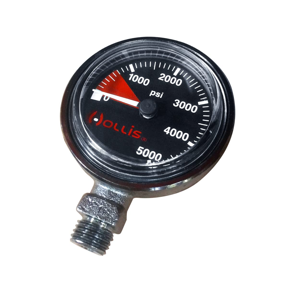 Pressure Gauge Module PSI Low Profile BLK- Metal W/O Boot