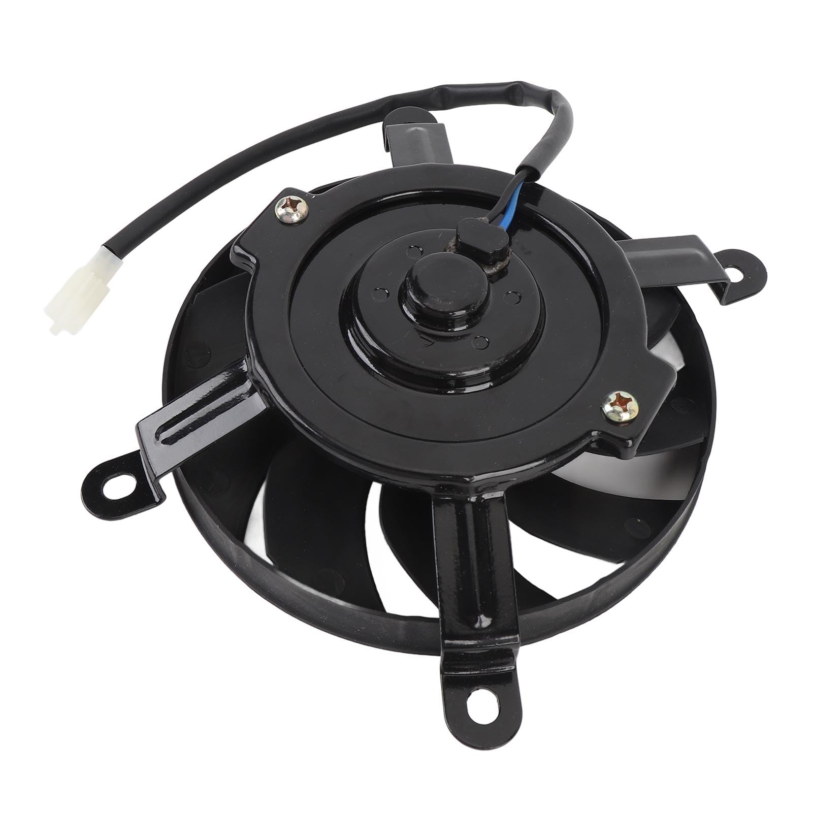 12V Motorrad Kühlerlüfter 10 Flügel 170mm Stahllegierung Thermolüfter für ATV Quad Go Kart