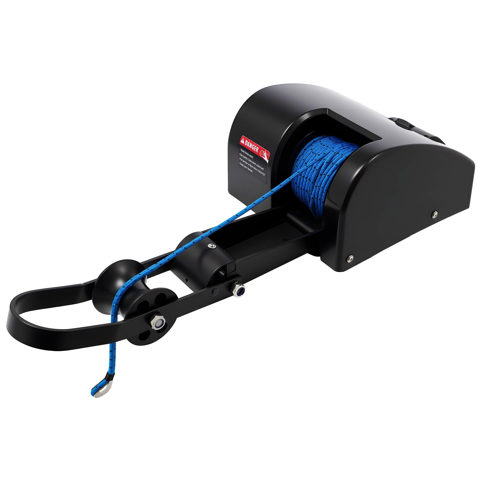 Anclaje eléctrico para barco de 700 libras, motor de 12 V CC, capacidad de anclaje de 35 libras, acero inoxidable 316, con mando a distancia, cuerda de anclaje de 100 pies, para barcos de hasta 24