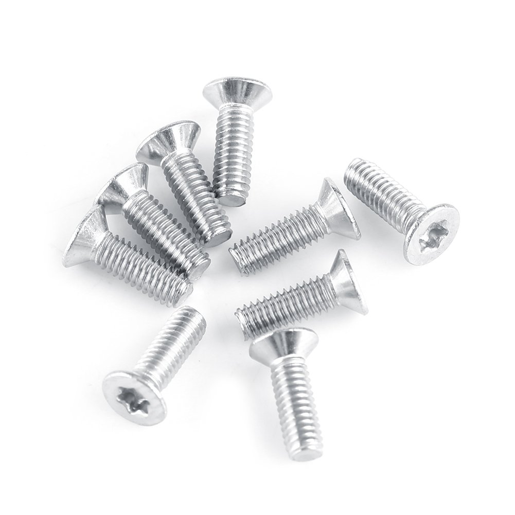 Viti A Testa Piatta Phillips Acciaio Inox 1/4-20 X 3/4, Confezione Da 250 Pezzi, Albany County Fasteners - Foto 3