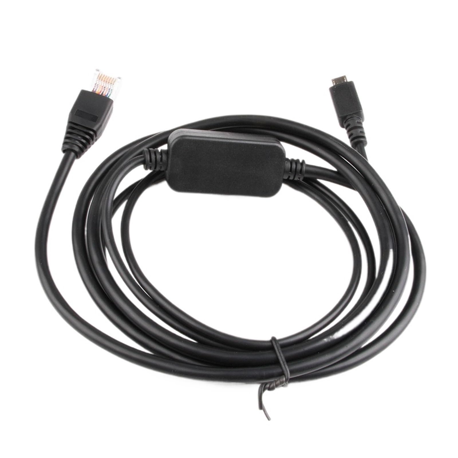 Cable de consola micro USB RJ45 for conexión de dispositivos, convertidor adaptador serie RS232 de 6 pies