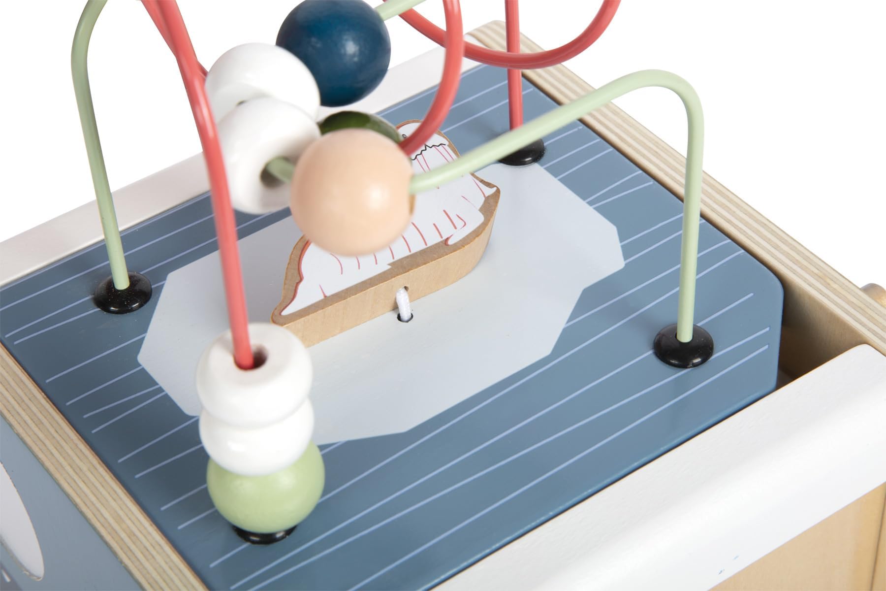 small foot Dado motricità Arctic in Legno Certificato FSC® 100%, Gioco di motricità per Bambini Piccoli, da 12 Mesi
