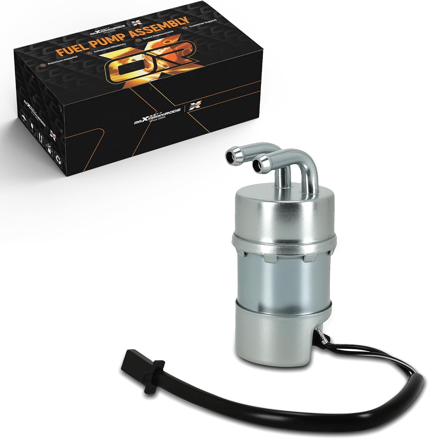 maXpeedingrods 15100-38A00 Fuel Pump for Intruder 700 750 1400, 1986-1987 VS700, 1985-1991 VS750, 1987-2009 VS1400 Replace 15100-38A01 (2 Wires Plug)