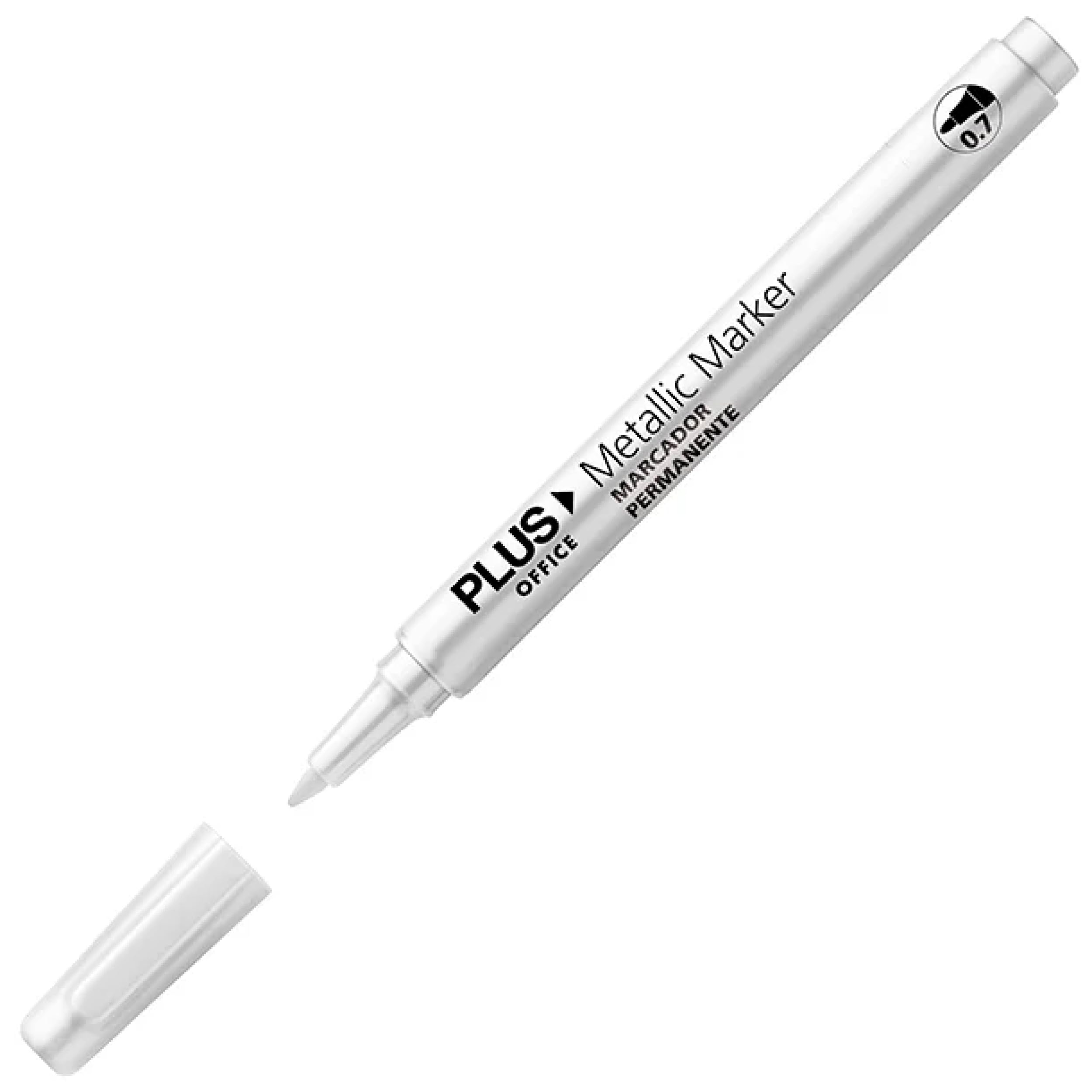 Rotuladores marca Plus Office modelo ROTULADOR PLUS WHITE MARKER 0,7 BLANC