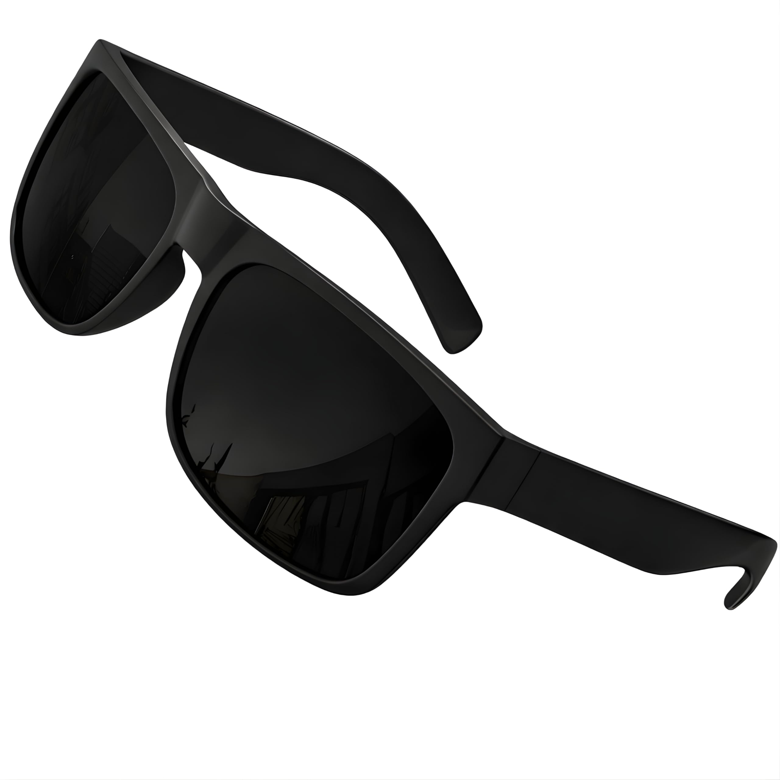 grinderPUNCH XL Sunglasses for Men Big Heads Wide Extra Wide Polarized UV400 Driving Fishing Sunglasses Large Fit Mens Shades