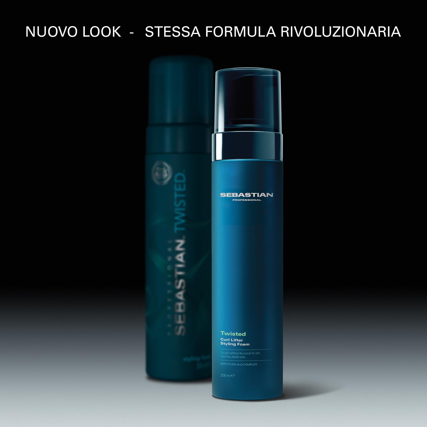 Sebastian Professional Twisted Curl Lifter Styling Foam – Mousse leggera per capelli ricci, elimina il crespo e dona ricci definiti, morbidi e senza residui appiccicosi