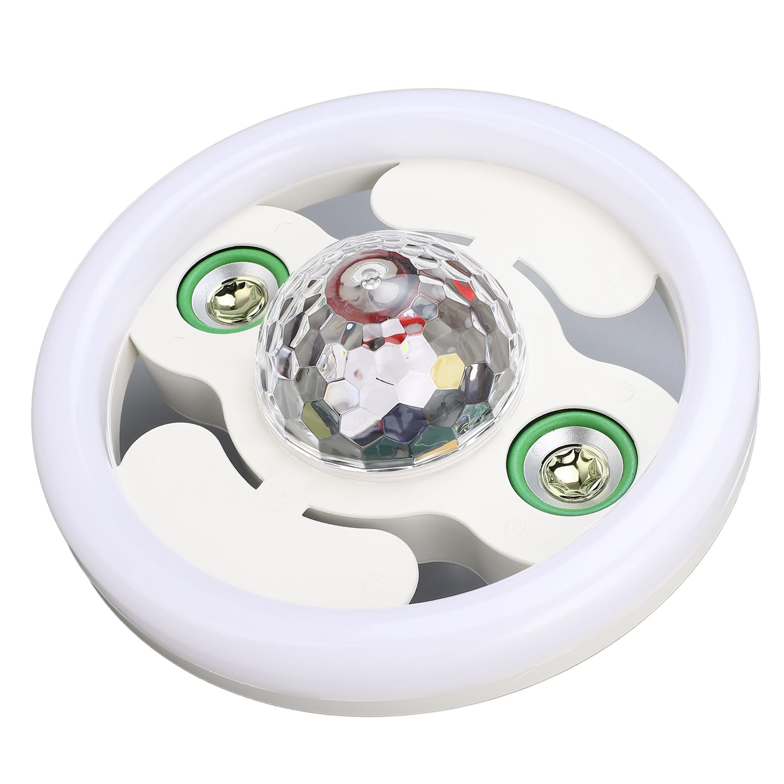Luce LED Bluetooth con doppio altoparlante wireless E27 RGB, 48 W, lampada con cambio colore, telecomando per feste in casa