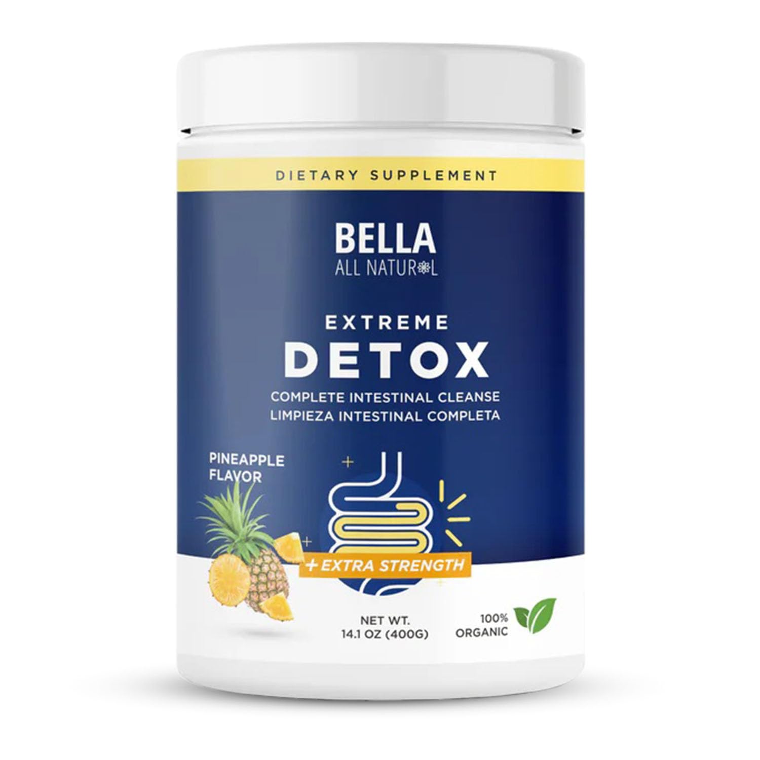 Amazon.com: Bella All Natural Extreme Detox Powder (Pineapple