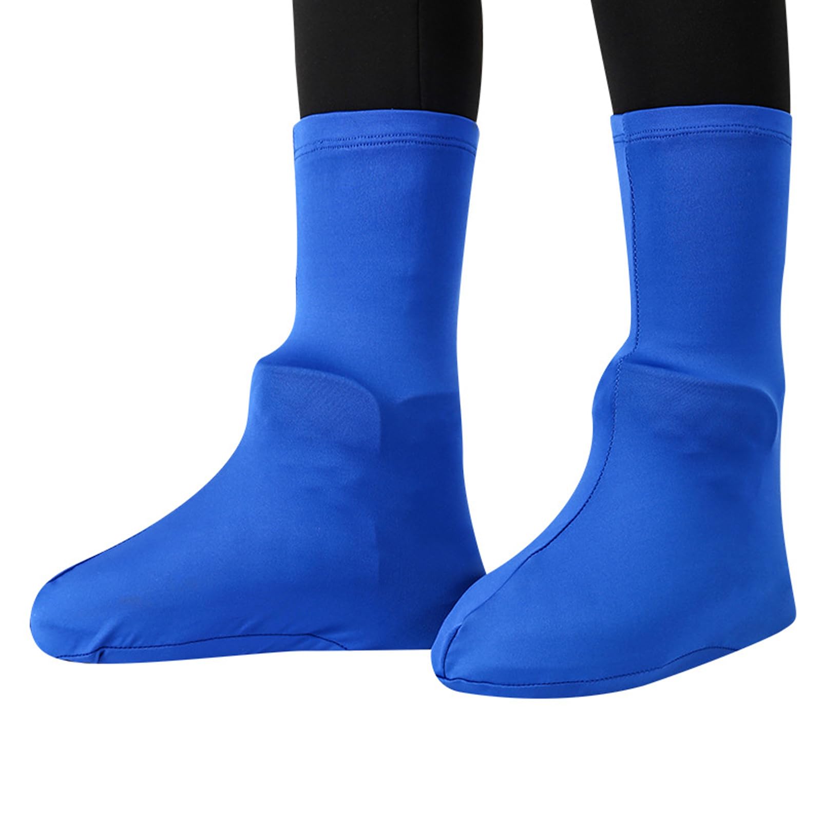 kesurpae Comprehensive Sand Prevention Breathable Shoe Covers For Cycling Made Of Polyester Fiber For Comfort Slip-On Boot Protectors For Cycling Reusable Waterproof Shoe Covers, blue