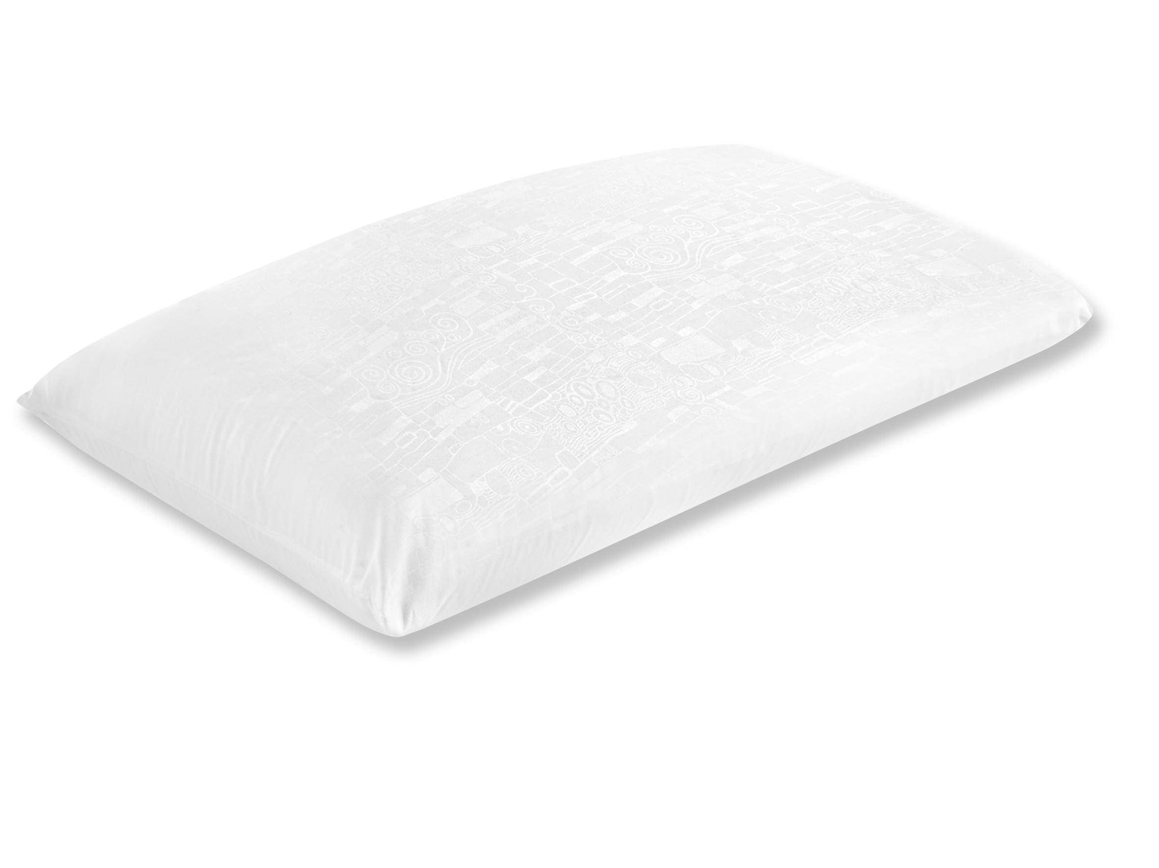 Moshy Almohada de Fibra Altea, Firmeza Media-Blanda y Altura Media, Transpirable, Funda de Microfibra Tacto Seda (150 cm)