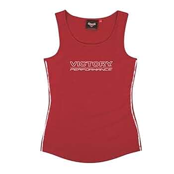 Victory Motorcycle New OEM Women's Sleevless Red Tank Top
