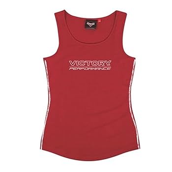 Victory Motorcycle New OEM Women's Sleevless Red Tank Top