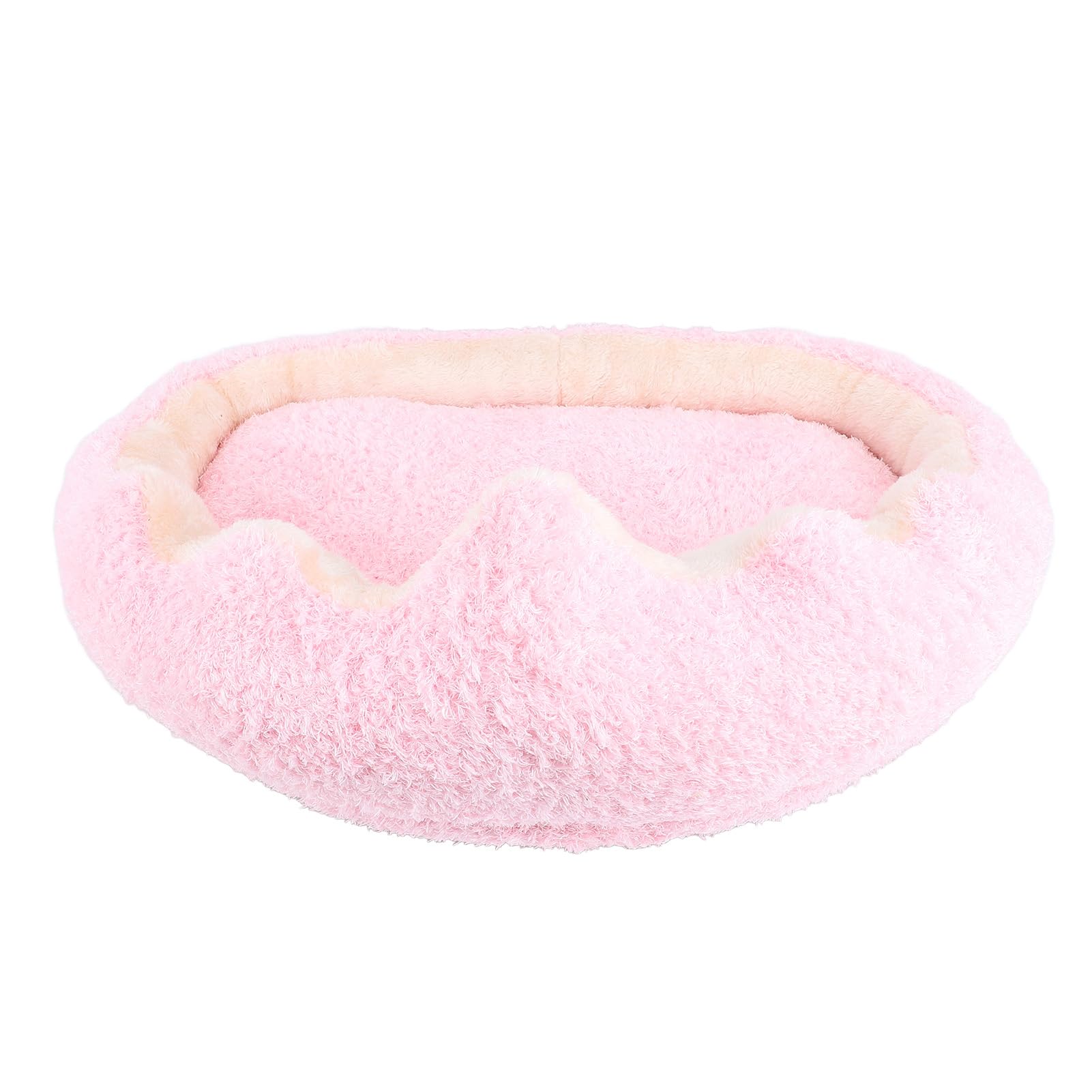 Sofá Cama para Mascotas de 22.4 X 17.7 Pulgadas para Perros y Gatos Pequeños con Funda Extraíble Lavable a Máquina - Sofá de Felpa para Perros para Sala de Estar, Oficina en Casa con Pies