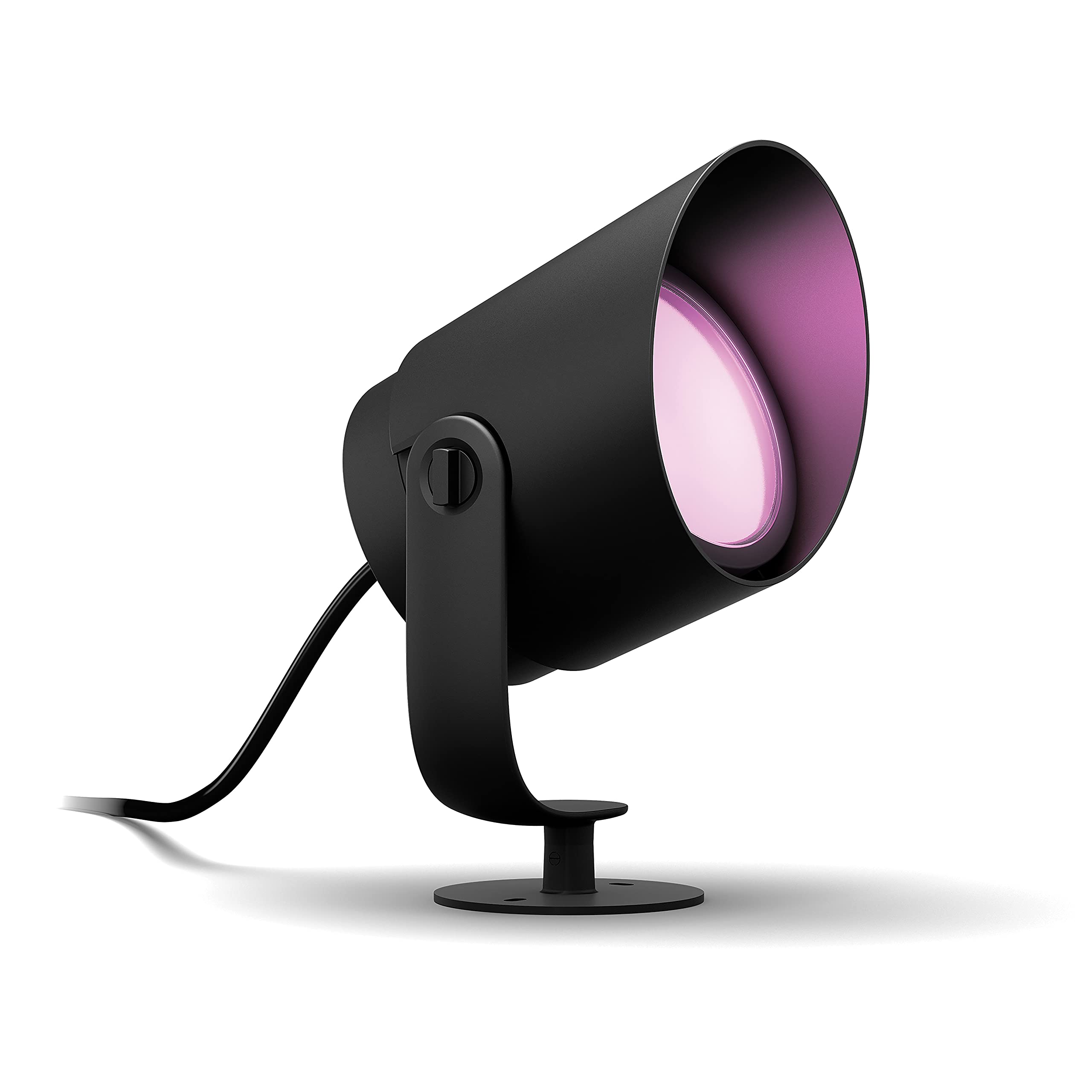 Philips Hue Lily XL Basis Set 3 Gartenstrahler Anthrazit Weißes Farbiges Licht Hue White Color Ambiance