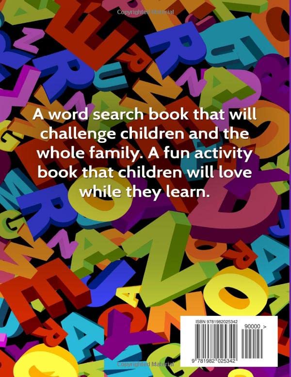 Difficult Word Search for Smart Kids: An Activity Book Children will Love - Image 2