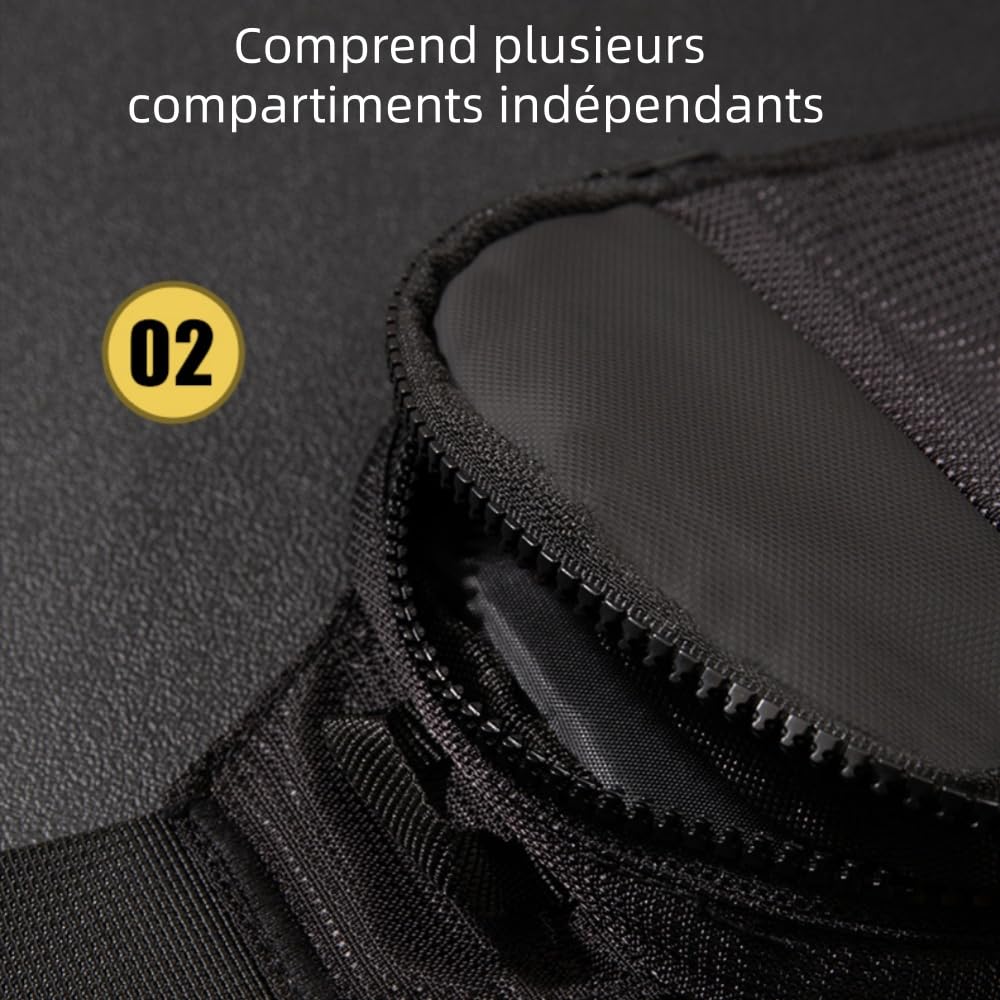 Sacoche | NOMALERO™ Sac de Poitrine Sling Épaule Cross Body Bag Homme/Femme, Bandoulière Réglable, Léger, Imperméable, Respirant pour Voyage, Randonnée et Usage Quotidien