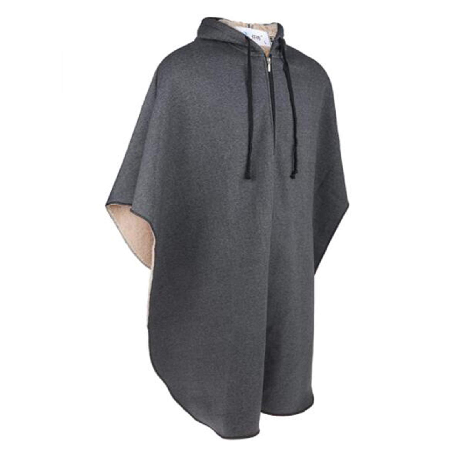 Capa para Silla de Ruedas Manta para Silla de Ruedas Manta cálida de Felpa a Prueba de Viento Manta para Silla de Ruedas de otoño e Invierno Capa para Silla de Ruedas de