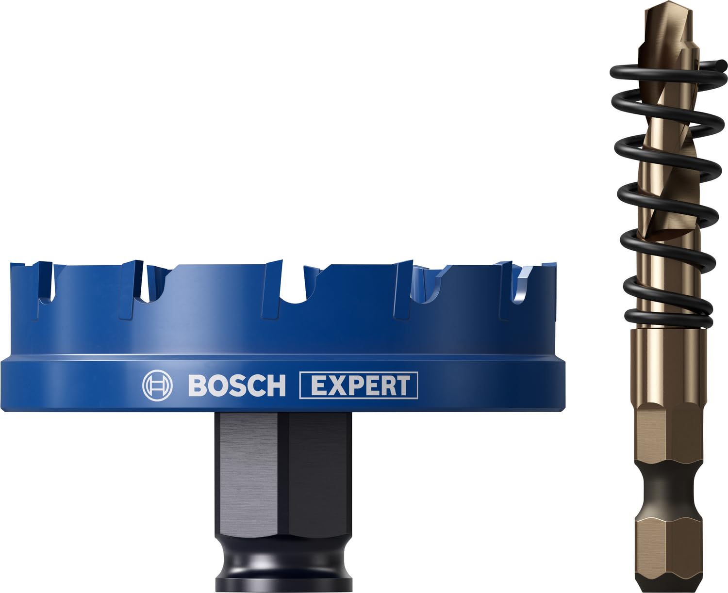 Bosch 1x Otwornica EXPERT Sheet Metal PC Plus (do Blachy stalowe ze stali nierdzewnej, Blachy stalowe, Ø 68 mm, Professional Akcesoria Wiertarki)