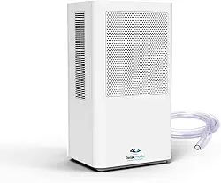 Desumidificador Ar Ambiente Elétrico Portátil Pure Ion Antimofo Max Bivolt - Reservatório de 3 Litros - Relaxmedic