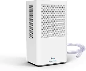 Desumidificador Ar Ambiente Elétrico Portátil Pure Ion Antimofo Max Bivolt - Reservatório de 3 Litros - Relaxmedic
