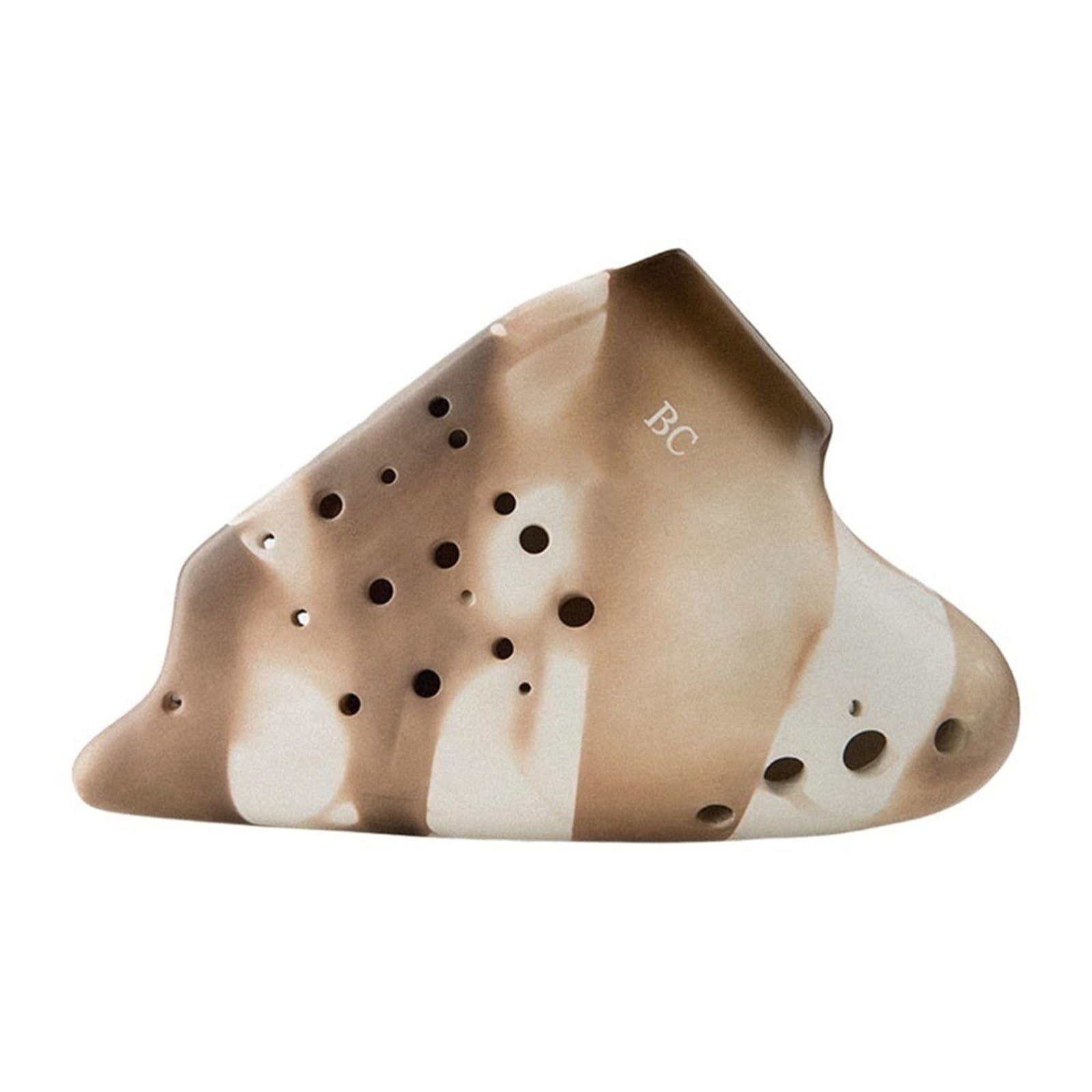 Ocarina Three Pipe Progressive Musical Instruments Biscuit Firing Handmade Dolomite Ceramic Professional Musique porcelain Bass-C