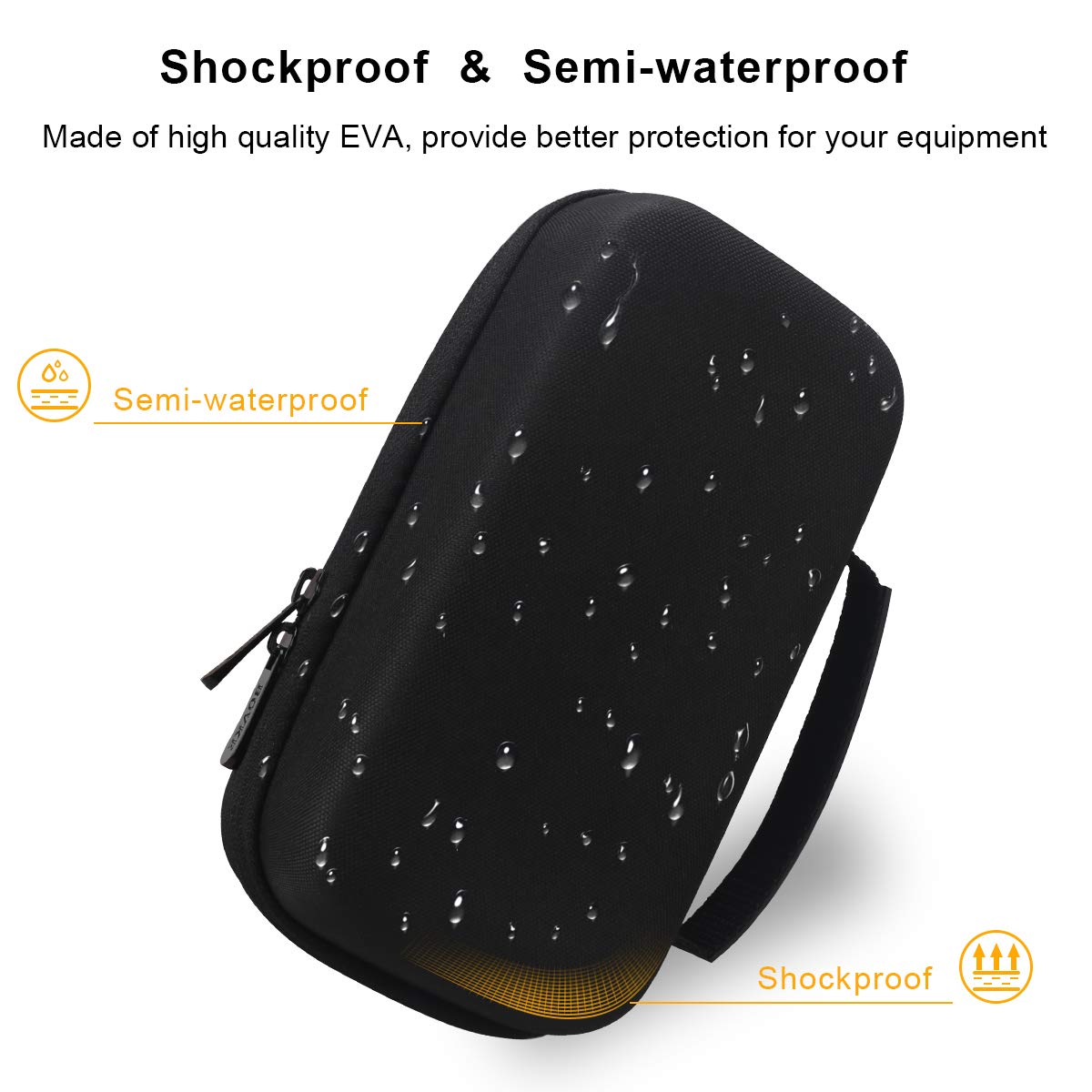 Funda de transporte compatible con Halo Bolt 57720 MWH 44400 mWh 58830mWh, cargador de batería para teléfono portátil, arrancador de batería, adaptador de carga de pared de CA, cables de puente, 2