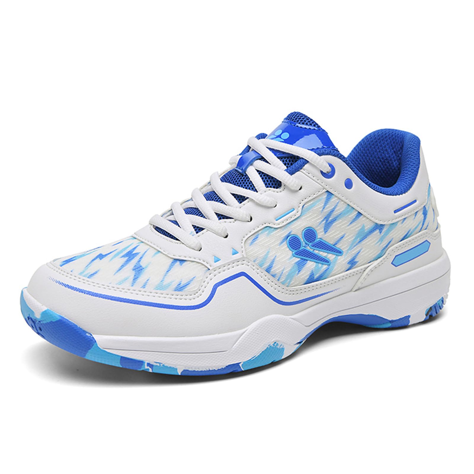 JiuQing Zapatillas De Bádminton para Interior Y Exterior Deportivas Unisex Ligeras para Tenis Y Jogging