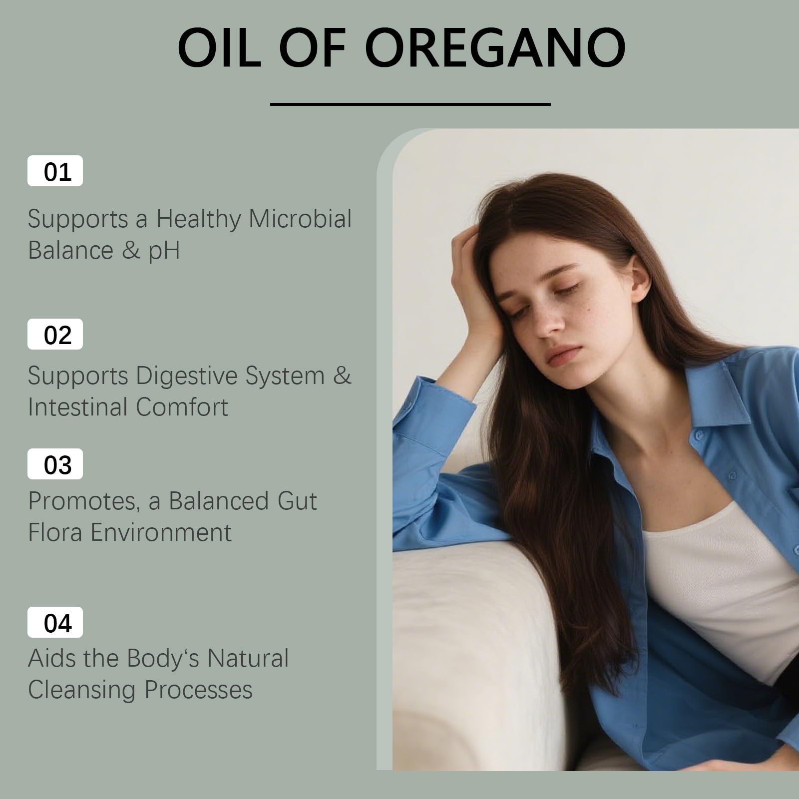 Aceite de Orégano - Favorece el Equilibrio General y la Vitalidad, Para Hombres y Mujeres,1pcs
