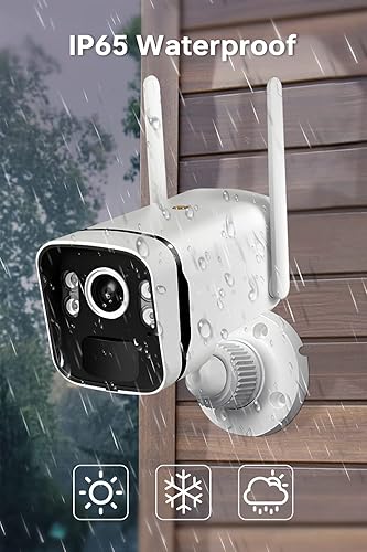 Miniatura 3 de Cámaras de seguridad solar 2K inalámbricas WiFi para exteriores con monitor de 10 pulgadas, sistema de cámara sin cables de 10 canales de 4 MP, 5