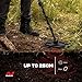 MINELAB X-Terra Voyager All-Terrain Professional Pinpointing Metal Detector for Adults, 4 Detect Modes, Clear Target ID, Backlit Displays, Complete with Waterproof Coil, Headphones, Backpack, Shovel