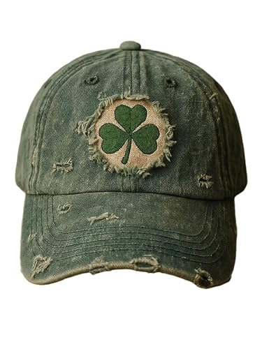 Unisex St. Patrick's Day Shamrock Art Hat St. Patrick's Day Irish Baseball Cap