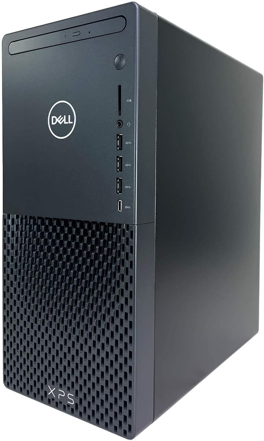 2021 Latest Dell XPS 8940 Desktop Computer - 11th Gen Intel Core i7-11700 up to 4.90 GHz CPU, 64GB RAM, 1TB SSD + 2TB HDD, Intel UHD Graphics 750 (Renewed)
