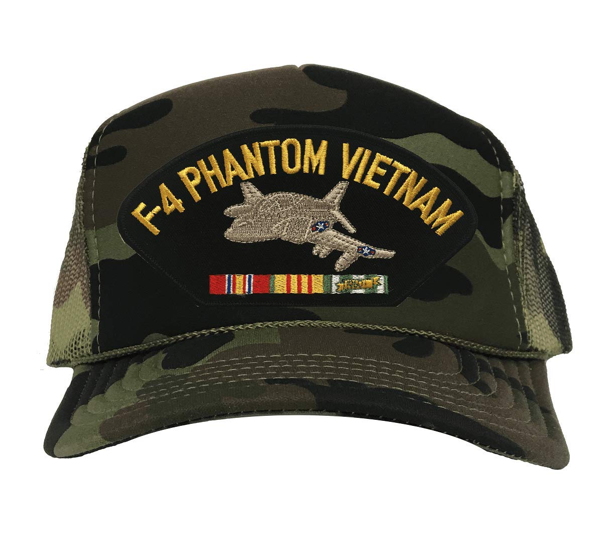 Military Productions F-4 Phantom Vietnam War Camo Mesh Cap