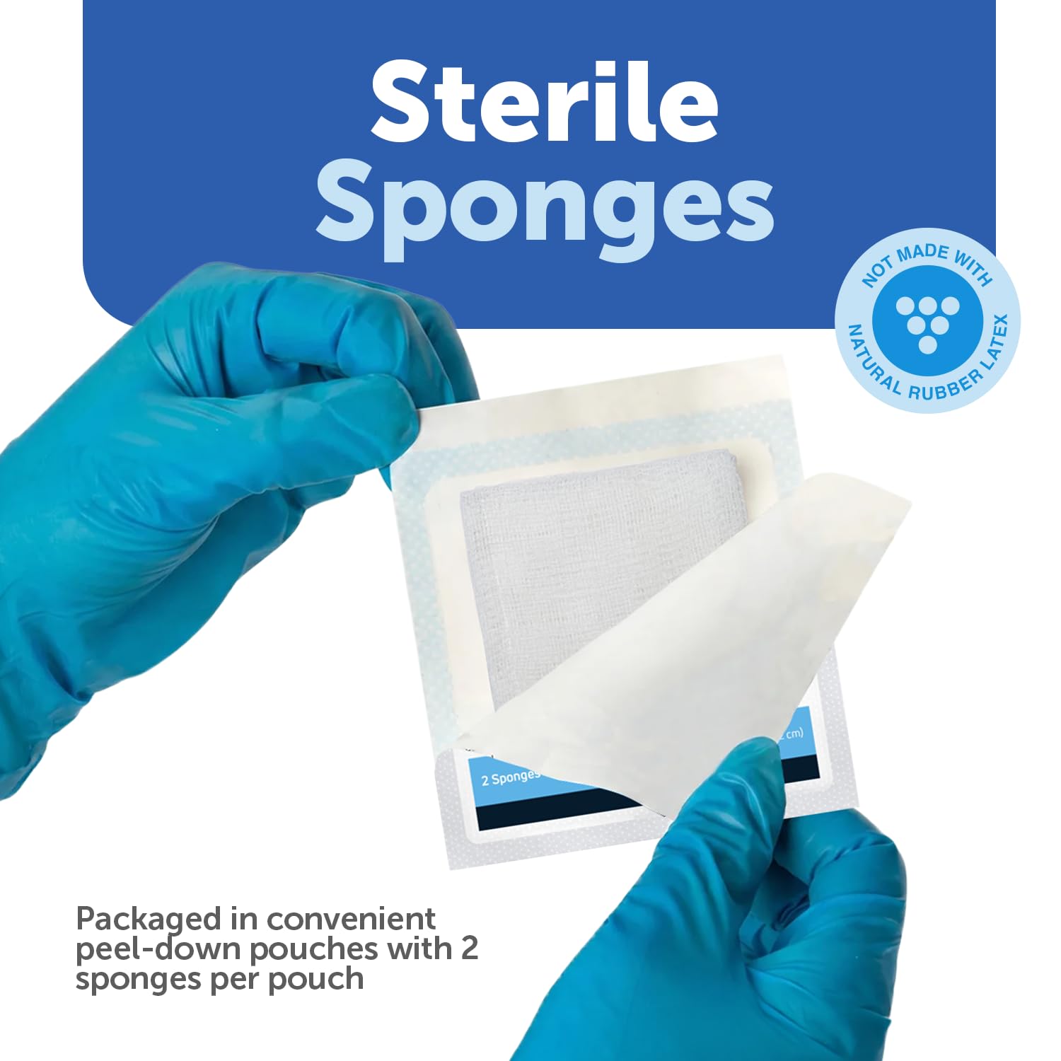 Dynarex 3343-BX CurPro Surgical Gauze Sponges - 4" x 4" - Sterile - 12-ply — Amazon image 3