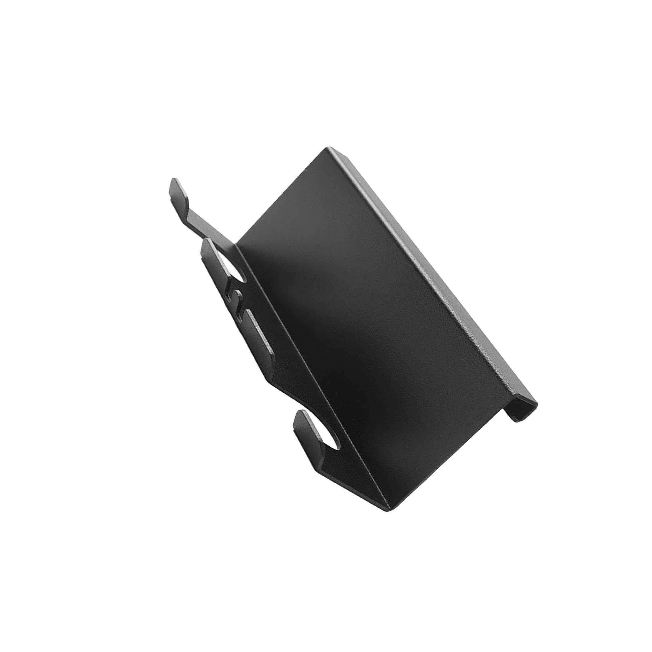 YIXANNX Espressos Machine Handle Hanger Universal Allows Convenient Access To Bottomless Handles While Maintaining Tidy Workspace Coffee Tamper Organizer, black, 15.8x4.7x6.2cm