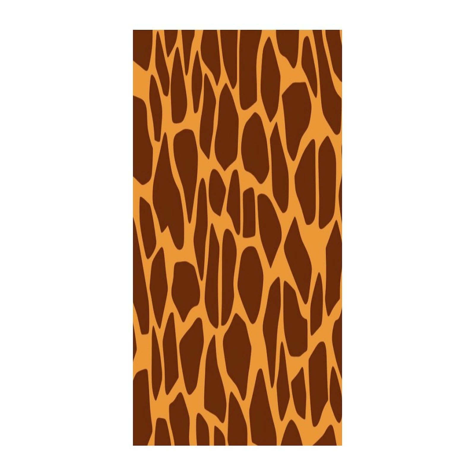 Fekiloot Style Giraffe Print Door Curtain Room Divider Curtains