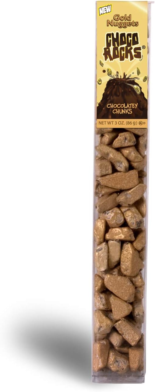 Amazon.com : Kimmie Candy Gold Nuggets ChocoRocks Chocolate Chunks ...