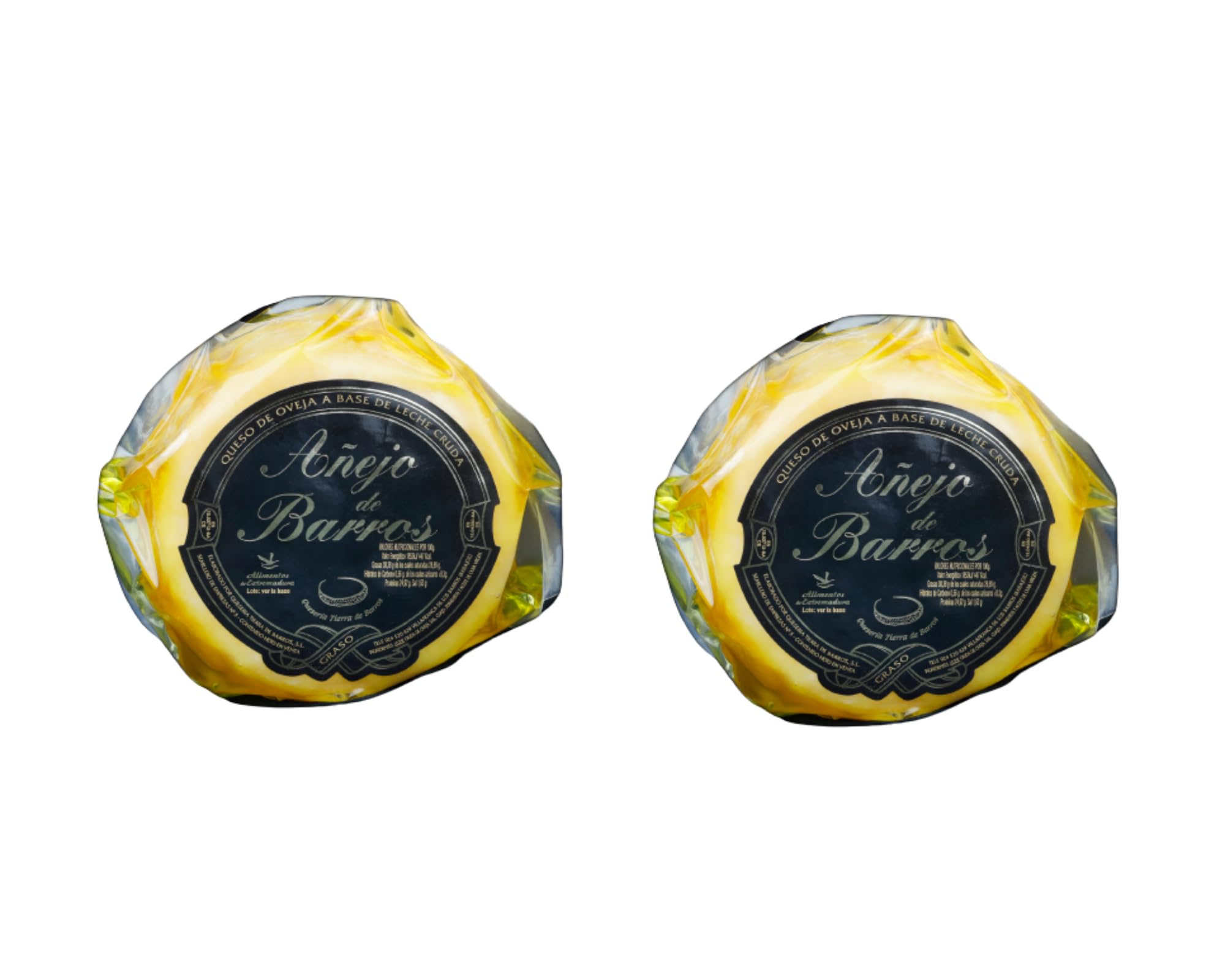 Pack 2 Quesos Añejo de Barros 400g “Bronze World cheese awards 2021”