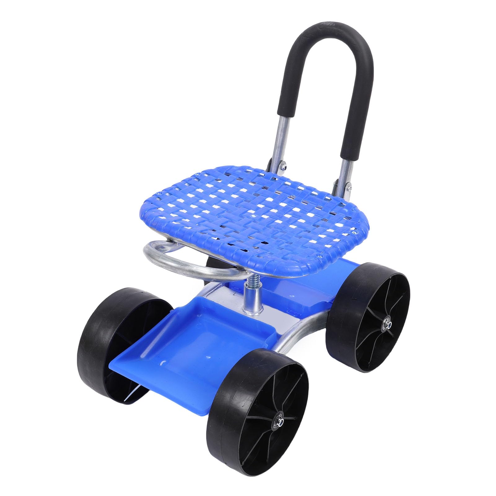 Brrnoo Carro de Jardín Carretilla Giratoria 360 Grados con Ruedas para