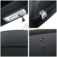 Vista 5 de TCT-MT - Soporte para maletero (2 arriba) para Harley 2014-2020 Road King FLHR CVO Limited FLHTKSE Street Glide FLHX Ultra Limited FLHTK FLHXS Tri