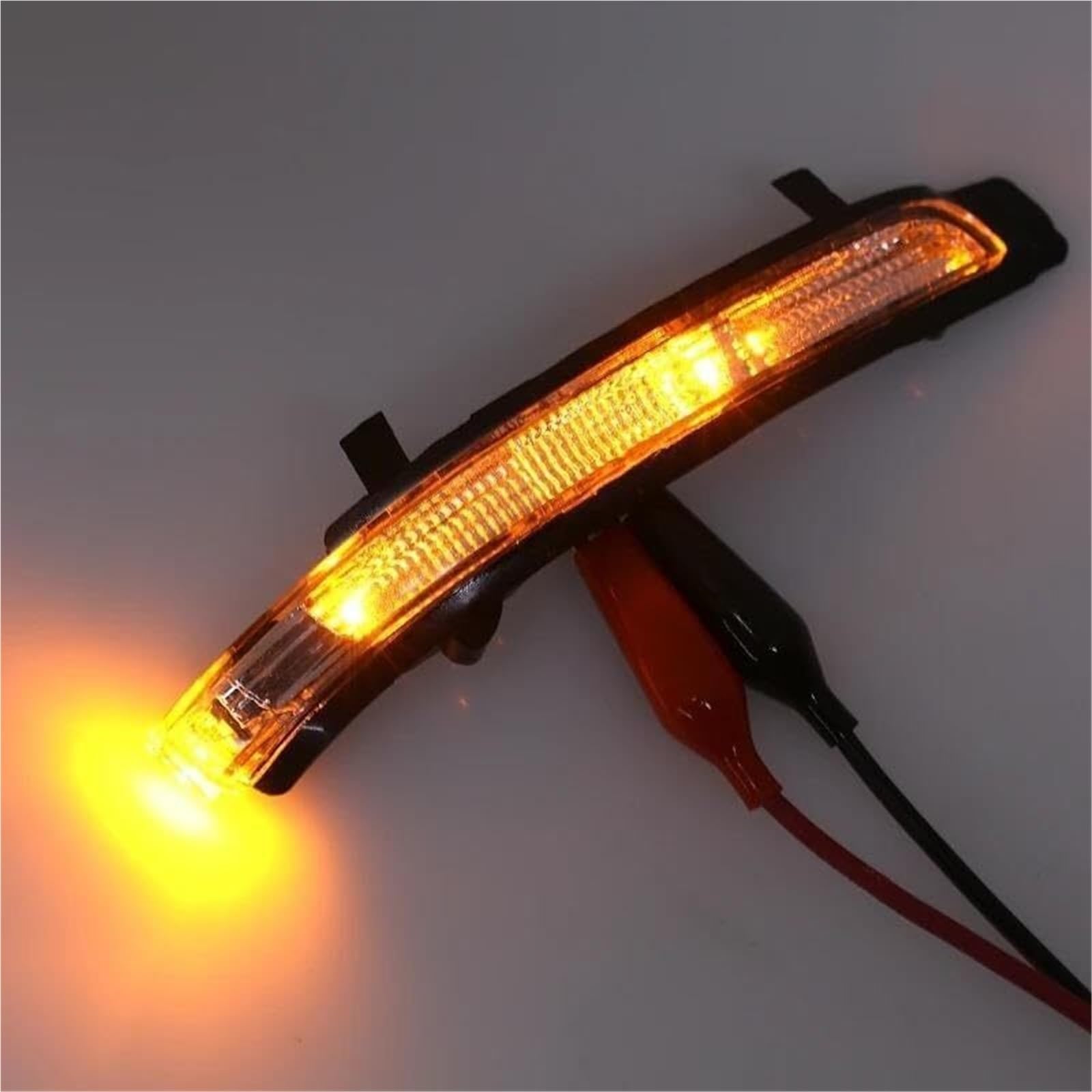 Auto-Seitenlichter Für Skoda Für Octavia 2009-2013 Auto Rückspiegel Licht(Schwarz)