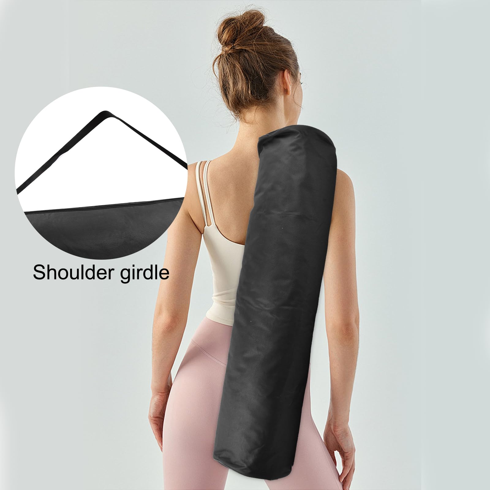 VGEBY Sac de yoga multifonction imperméable Sac de transport pour tapis de yoga Sac de gym en