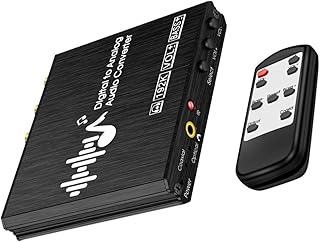 BETOOKY Adaptador De Áudio 1 Conjunto Conversor Analógico Conversor Dac Digital Para Analógico Analógico De 35