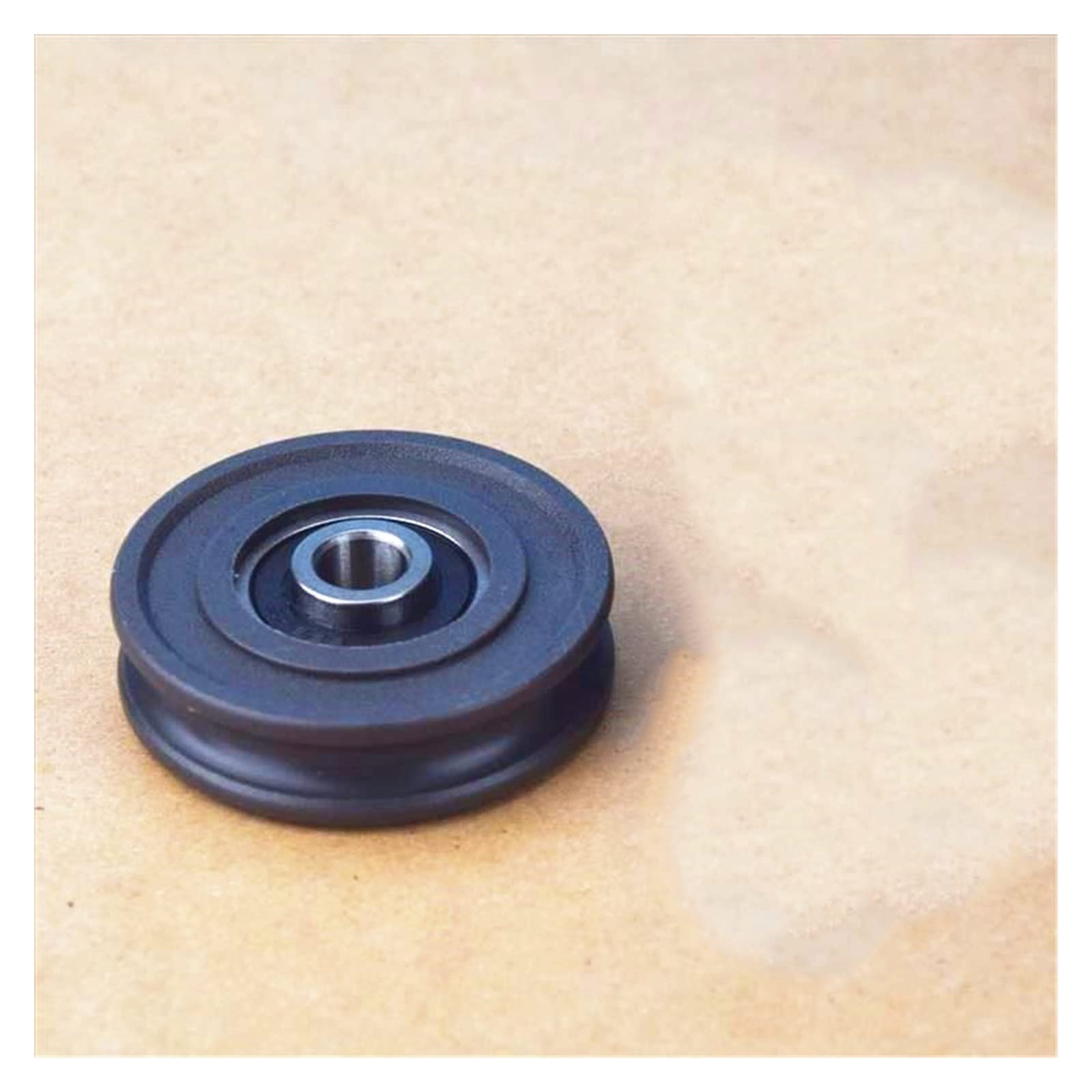 1 pièces à faible bruit haute charge 628RS u rainure porte coulissante rouleau roue 8 * 45 * 11.5mm roulement non standard u Type poulie Poulie(Color:Dark Grey)