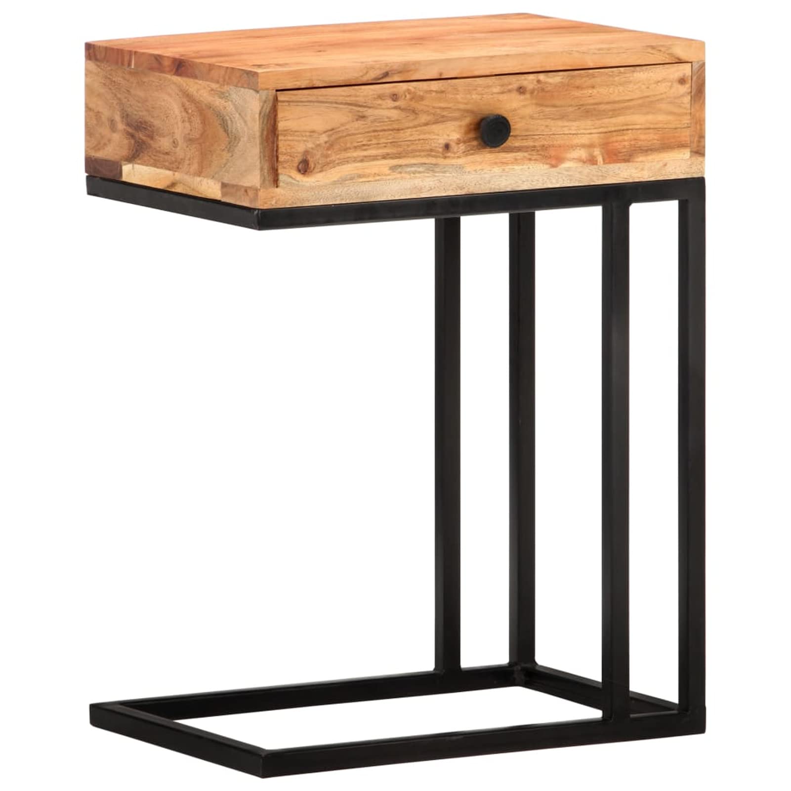Table d'appoint en acacia massif, l'excellence du bois pour salon