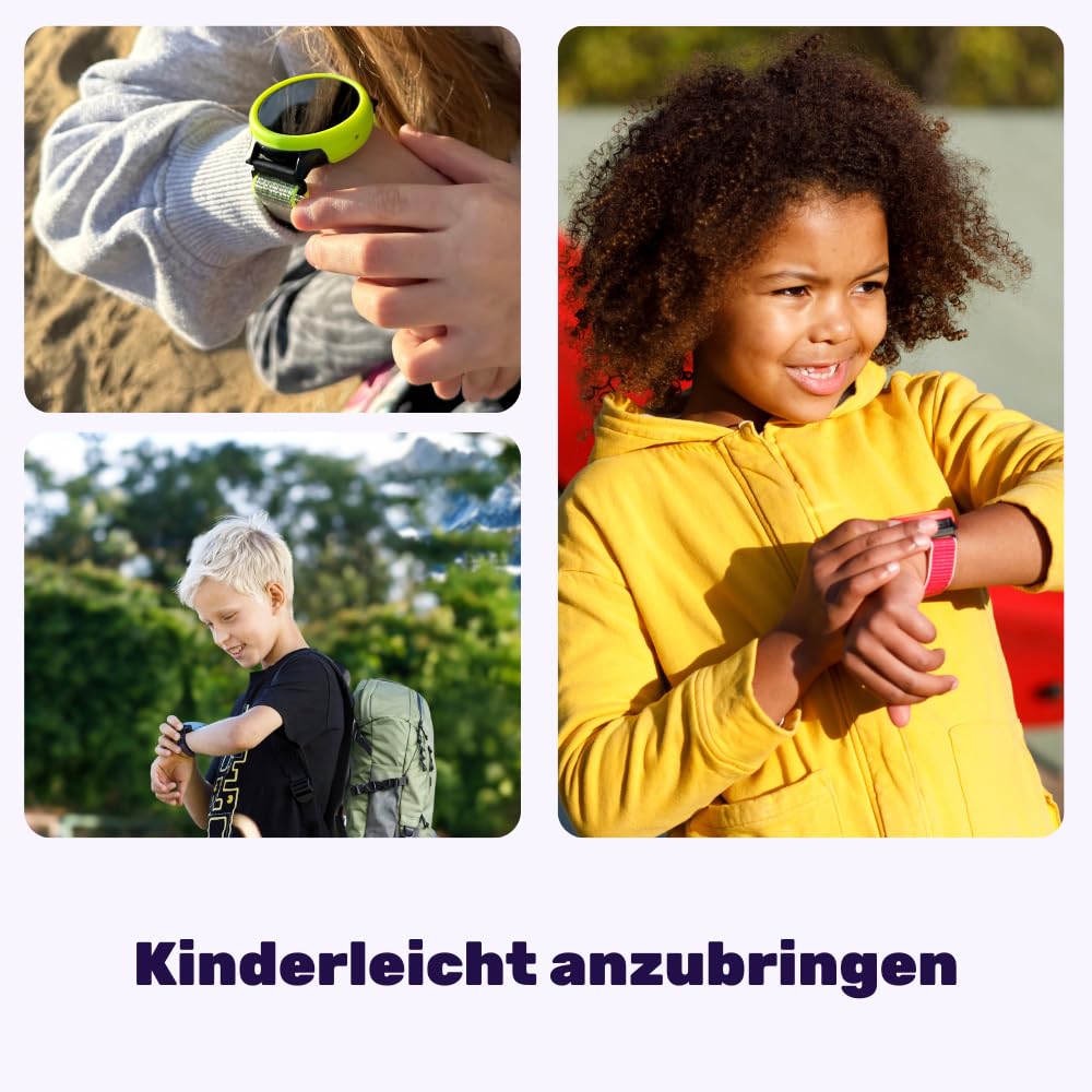 ANIO Protector Case 6 Kinderuhr, Schutzhülle & Schutzfolie, Lemon Neon | Displayschutz vor Kratzern, Stößen & Beschädigungen, Kinderleichte Montage, Volle Touchscreen-Funktionalität