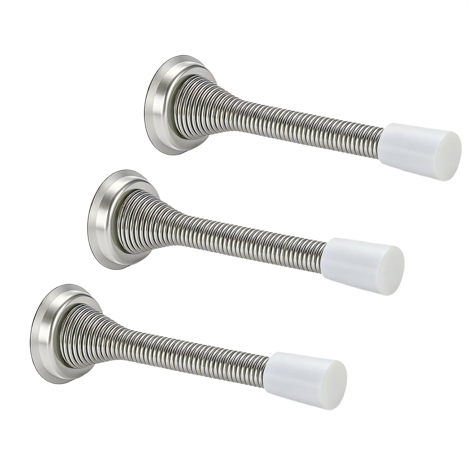 Chrome Wall Mounted Door Stop,Satin Nickel Stainless Steel Door Stopper