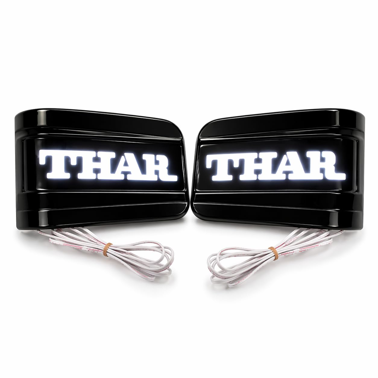CCE LED Fog Lamp Covers with Matrix Amber Indicator, Set of 2, compatible with Thar 2021 Onwards-picture-14