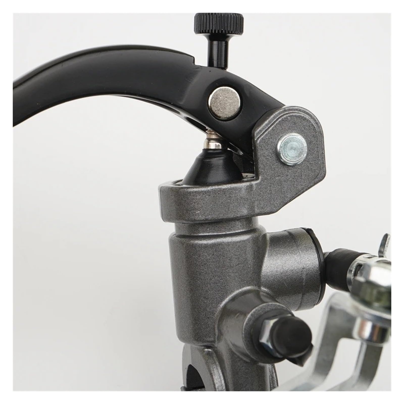Leva freno frizione pompa freno per moto universale PX1 da 17,5mm radiale per cilindro per maestro 7/8" 22 mm per Yamaha(Grigio,1pair)